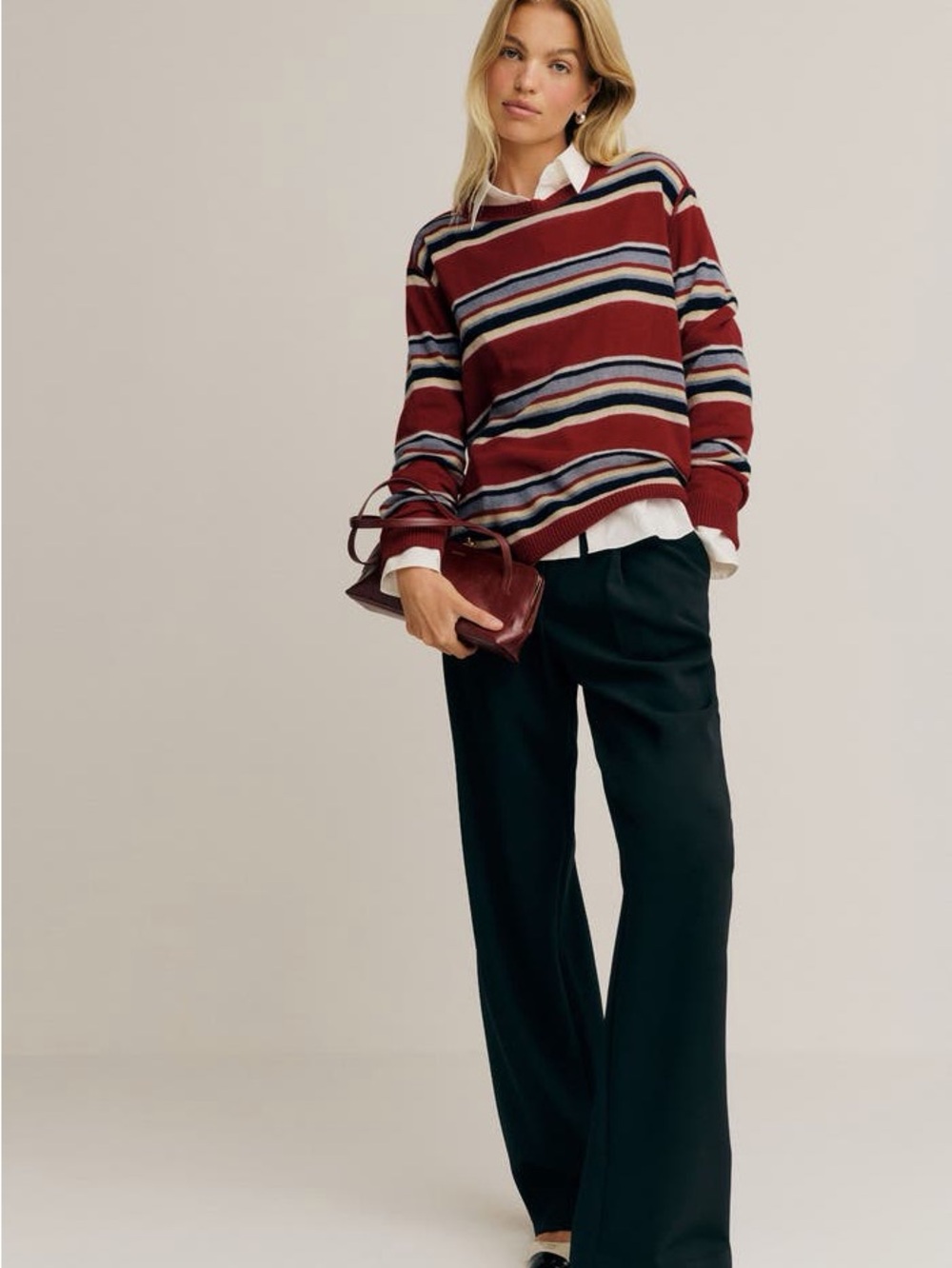 Reformation Cashmere Boyfriend Sweater